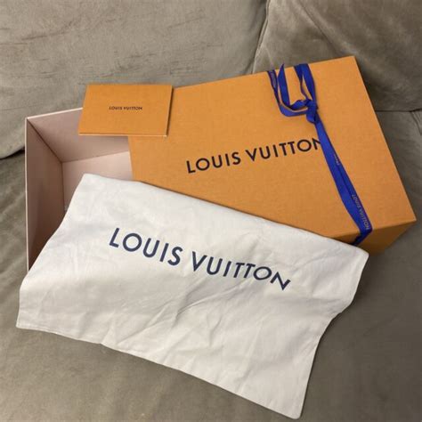 louis vuitton shoe box ebay